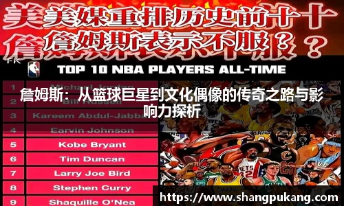 詹姆斯：从篮球巨星到文化偶像的传奇之路与影响力探析